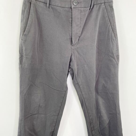 Everlane Mens Gray Slim Fit Chino Pants Size 32x30 Career Office Everyday Basic - Picture 3 of 9